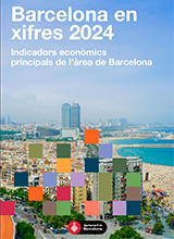 Portada de l'informe Barcelona en xifres