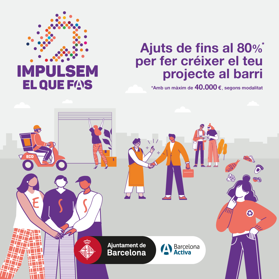 El programa ‘Impulsem el que fas’ arriba a la setena edició destinant 2,5 milions d’euros per promoure iniciatives enriquidores per als barris